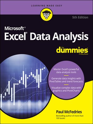 cover image of Excel Data Analysis For Dummies